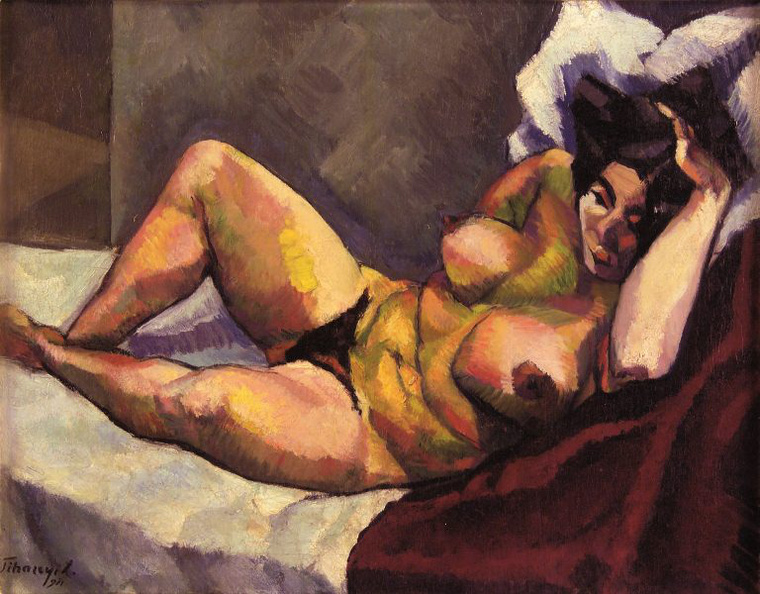 Tihanyi Lajos: Kis akt (Szépművészeti Múzeum)