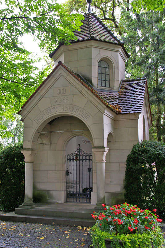 Liszt síremléke Bayreuthban