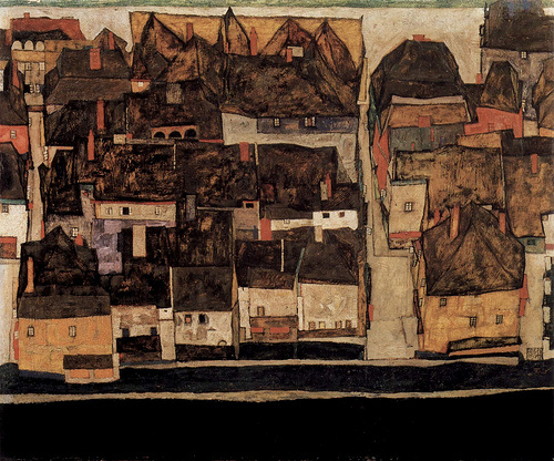 Egon Schiele: A Moldva melletti Krumau
