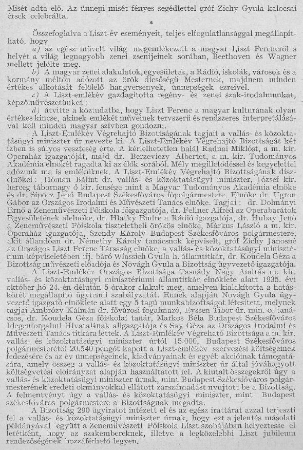 A Liszt év mérlege