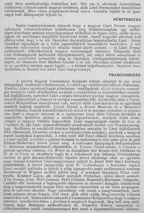 A Liszt év mérlege