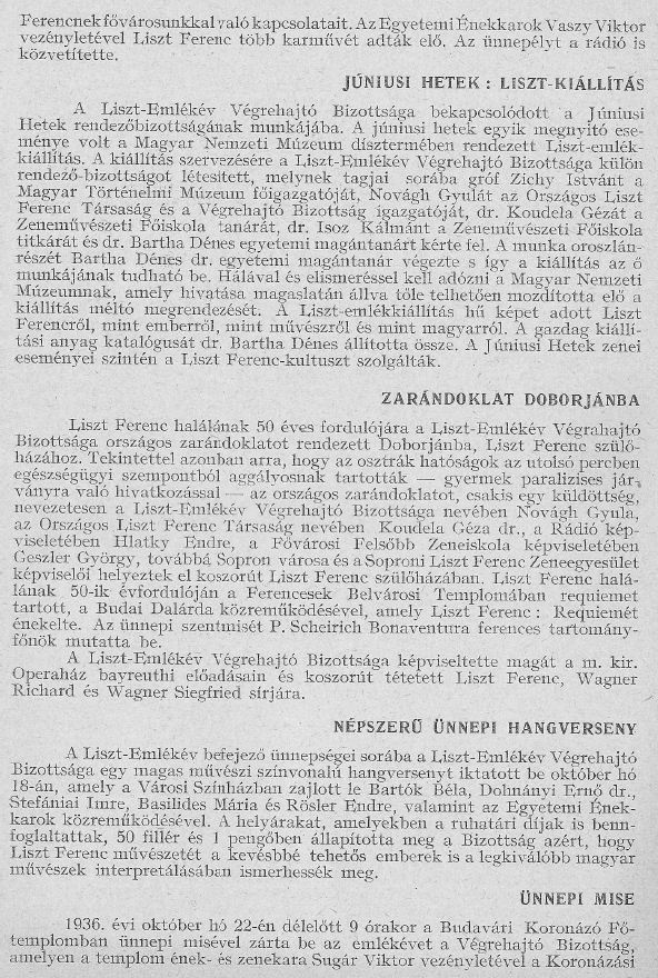 A Liszt év mérlege