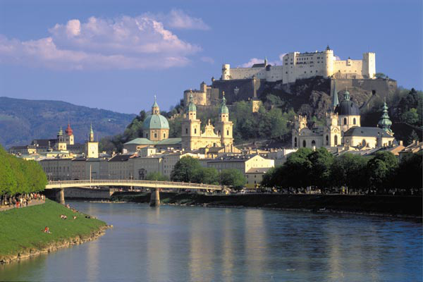 Salzburg látképe