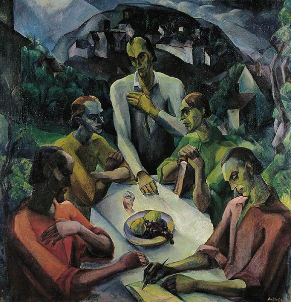 Derkovits Gyula: Az utolsó vacsora, 1922