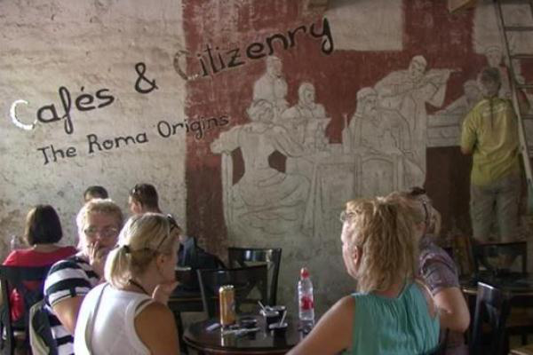 Cafés & Citizenry: The Roma Origins projekt