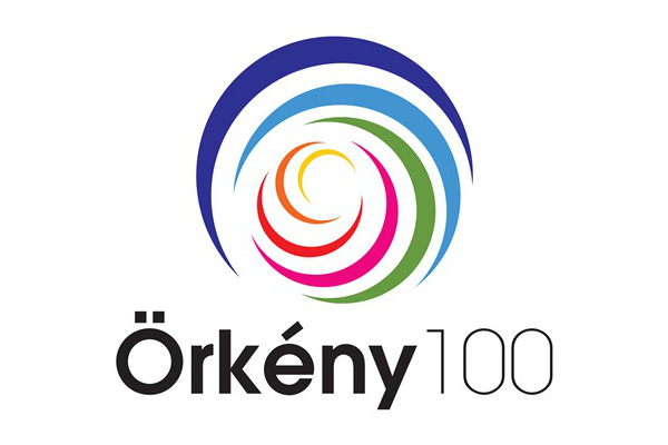 Örkény 100 logo