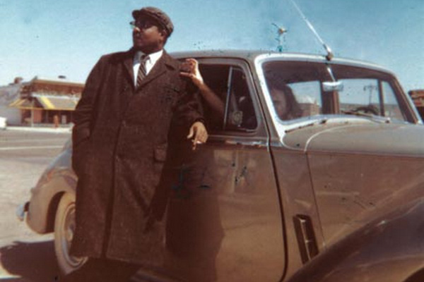 Thelonious Monk és Bentley-e - Pannonica fotója