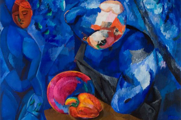 Kelemen Károly: Sex, Drugs, Rock’ n Roll, 2010 (olaj, vászon - Váczi Rozi tulajdona)