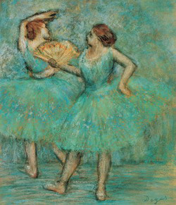 Edgar Degas: Két táncos (kb 1905)