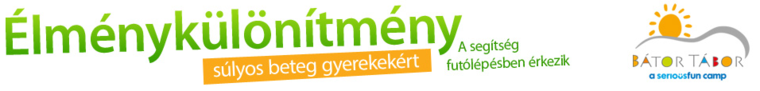 Élménykülönítmény logó