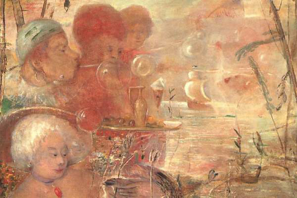 Gulácsy Lajos: Az ópiumszívó álma, 1913-1918