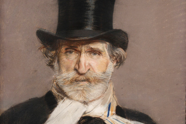 Giovanni Boldini: Arckép Giuseppe Verdiről