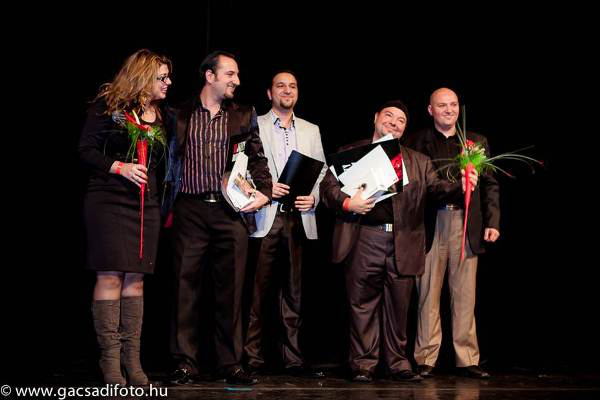 A Finucci Bros a VI. Jazzy dalverseny gáláján