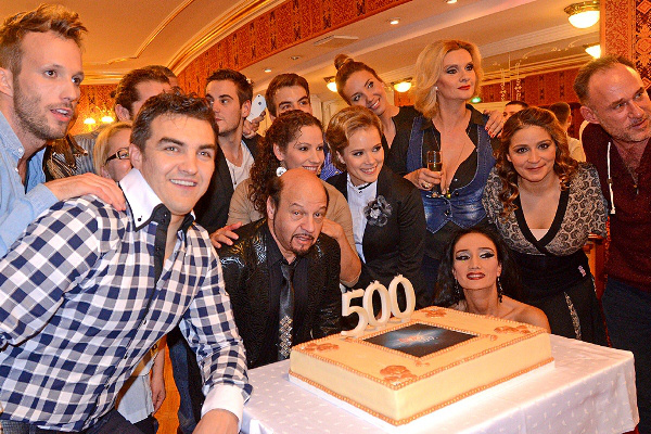 A Rómeó és Júlia 500. előadása az Budapesti Operettszínházban
