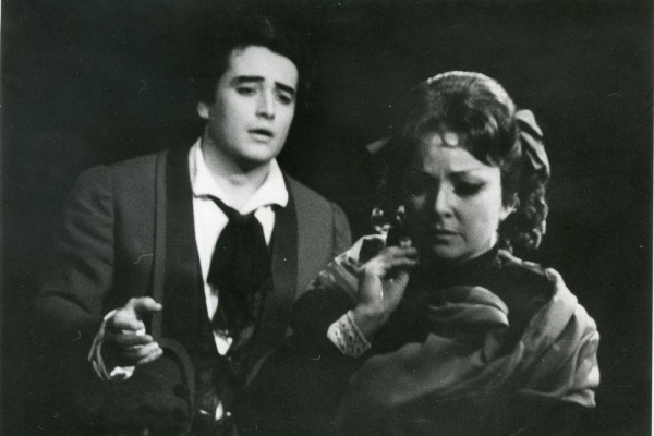 José Carreras Házy Erzsébettel 1976-ban