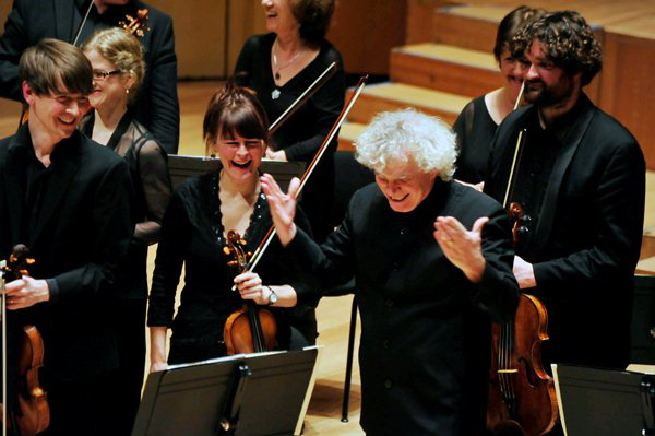 Sir Simon Rattle és a Felvilágosodás Korának Zenekara a Müpában 2013. január 28-án