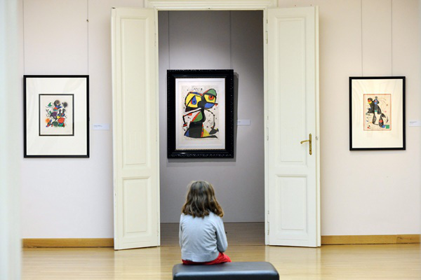 Joan Miró-kiállítás Szegeden