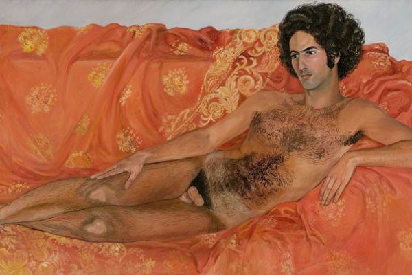Sylvia Sleigh: Császári akt: Paul Rosano (1975)