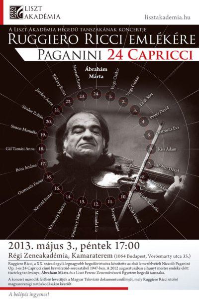 Paganini: 24 Capricci