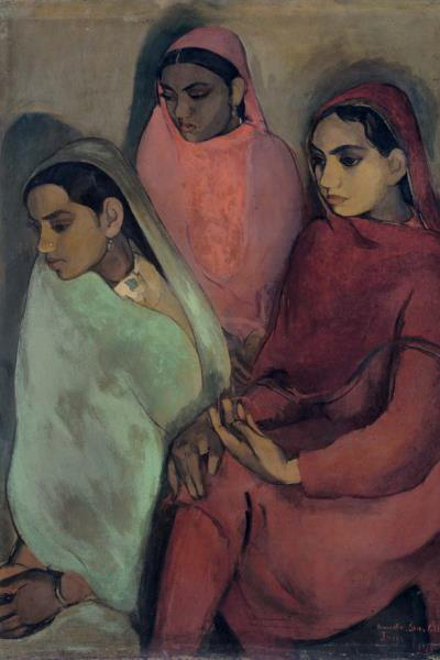 Amrita Sher-Gil: Három lány