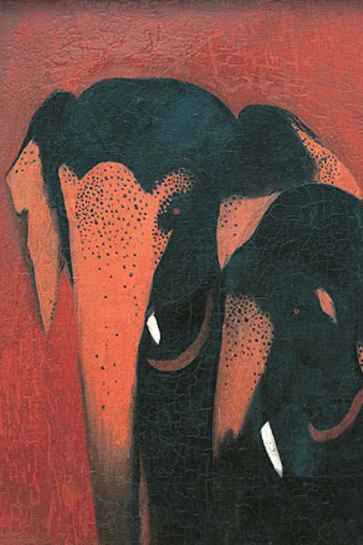 Amrita Sher-Gil: Két elefánt
