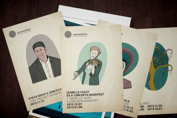 A Zeneakadémia egyestés műsorfüzetei
