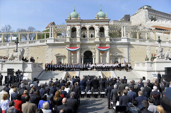 A felújított Várkert Bazár átadása