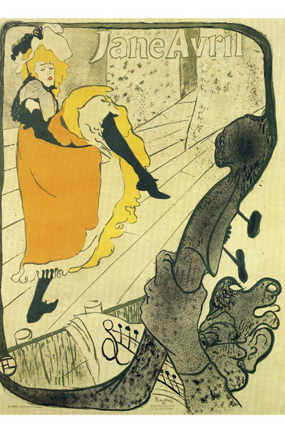 Toulouse-Lautrec: Jane Avril, 1893
