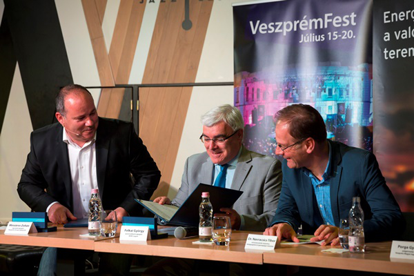 VeszprémFest 2014 sajtótájékoztató