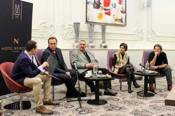Bódy Gergő, Feke Pál, Faragó András, Karafiáth Orsolya és Szabó Győző
