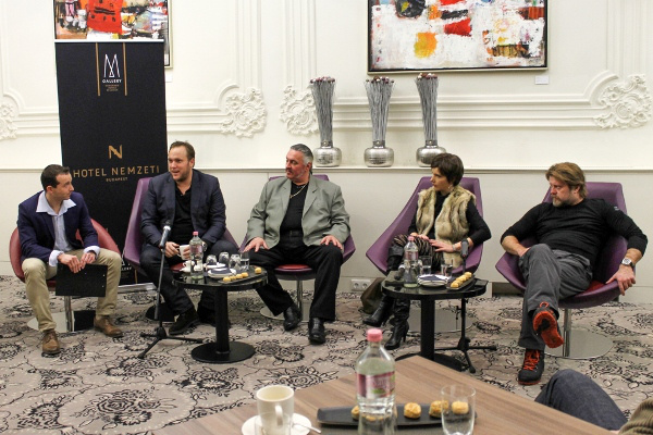 Bódy Gergő, Feke Pál, Faragó András, Karafiáth Orsolya és Szabó Győző