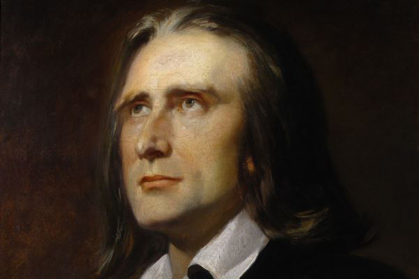 Liszt-portré (Kaulbach)