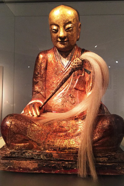 A mumifikálódott holttestet rejtő Buddha-szobor (Forrás: Természettudományi Múzeum)