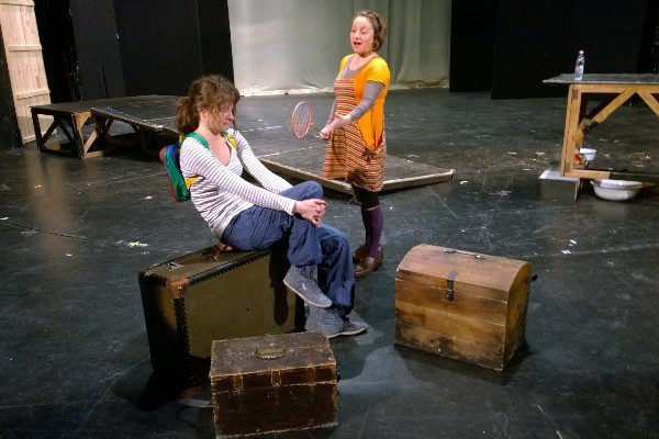 Pillanatkép a Harisnyás Pippi próbájáról (Forrás: Magyar Színház)