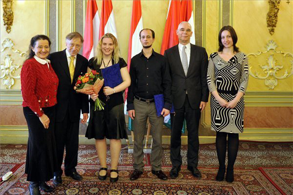 Tokody Ilona, Vásáry Tamás, Horváth Glória, Beeri Barnabás, Balog Zoltán, Magyar Judit (Fotó: Kovács Attila, MTI)