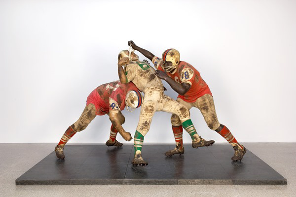 Duane Hanson: Football Vignette, 1969