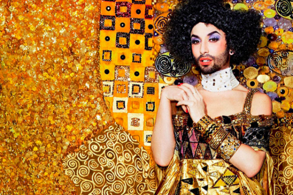 A Life Ball plakátja Conchita Wursttal