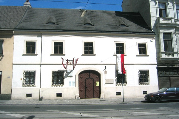 Schubert szülőháza (Forrás: Momus Magazin)
