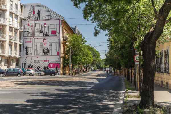 Színes Város - Krisztina körút 30. (Fotó: Farkas András)