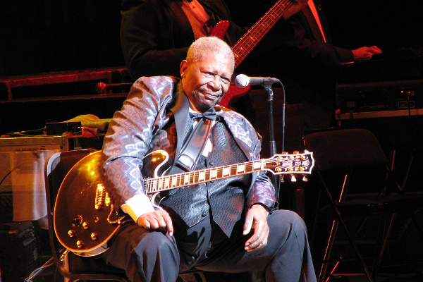 B.B. King 2007-ben Torontóban (Forrás: Wikipedia)