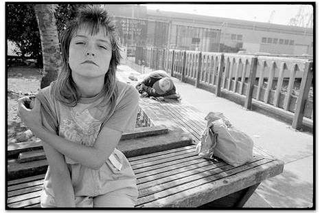 Kép a Streetwise sorozatból (Forrás: Mary Ellen Mark Facebook)