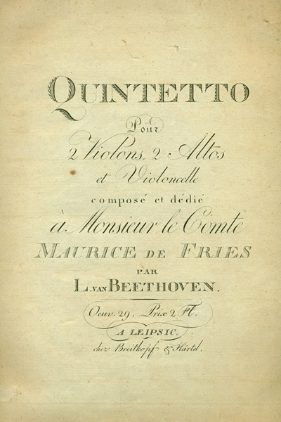 beethoven op.29