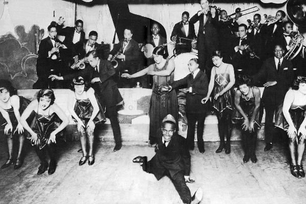 Jazz floor show, Chicago, 1924.