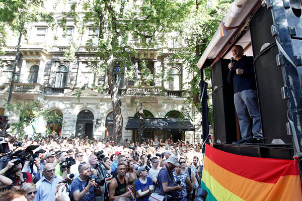Fischer Iván - Budapest Pride 2015