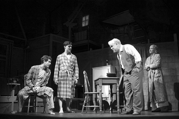 Philip Seymour Hoffman Az ügynök halála c. előadásban a Broadway színpadán