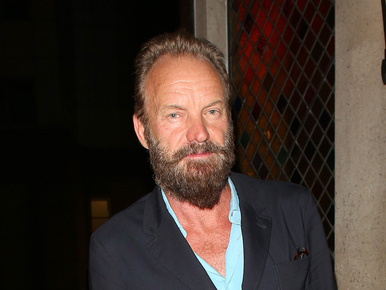 Sting alkoholista favágónak tűnik épp