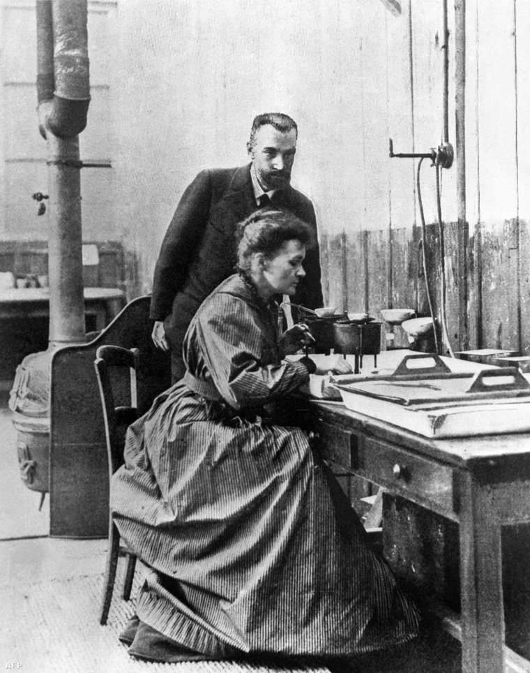 Pierre és Marie Curie