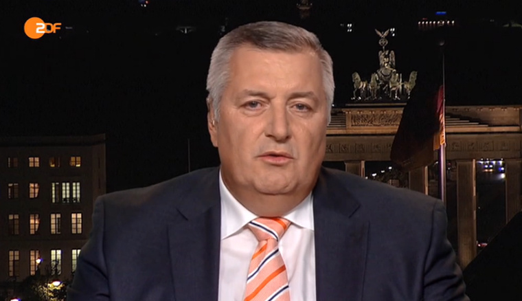Czukor József berlini magyar nagykövet a ZDF német közszolgálati televíziónak nyilatkozott
