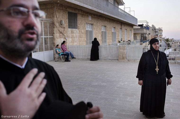 Egy mai kolostor a háború sújtotta Szíriában