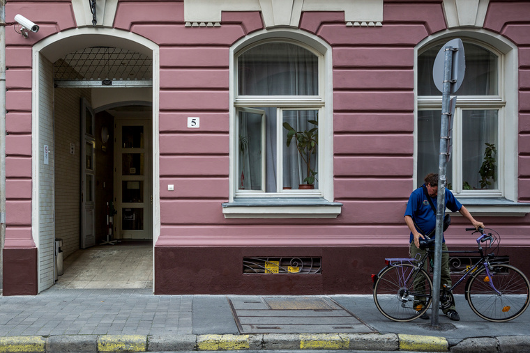 A Budapesti Operettszínház művészbejárója